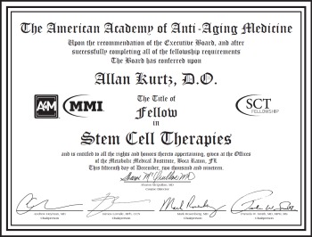 Stem Cell Therapy provided by Center of Longevity & Functional Medicine